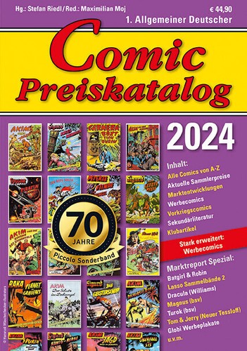 Comic preiskatalog 2024 - comic,