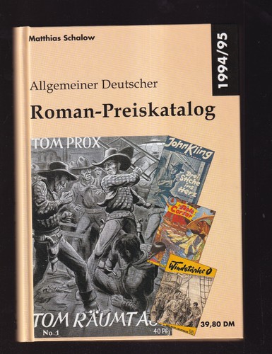 Deutscher roman preiskatalog - deutscher, roman-preiskatalog